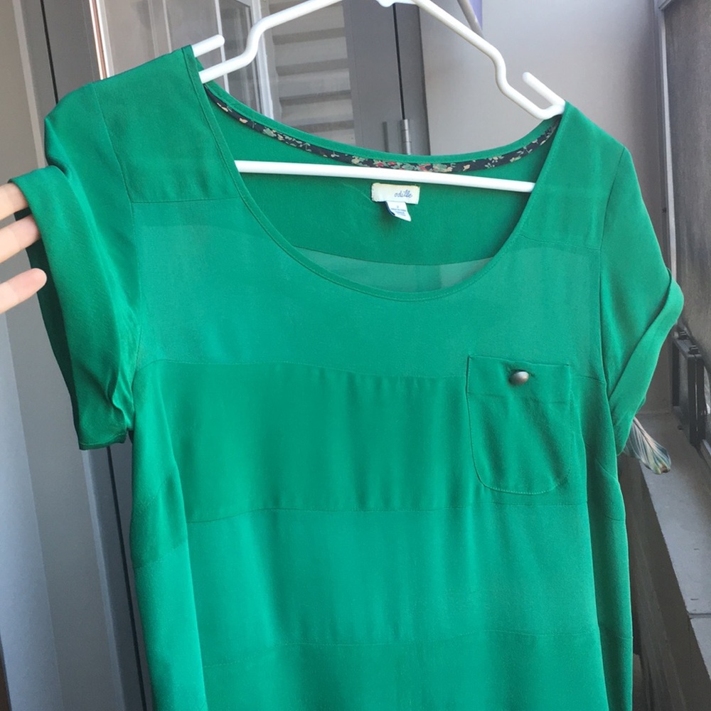 Silk blouse from Anthropologie. Size 2.